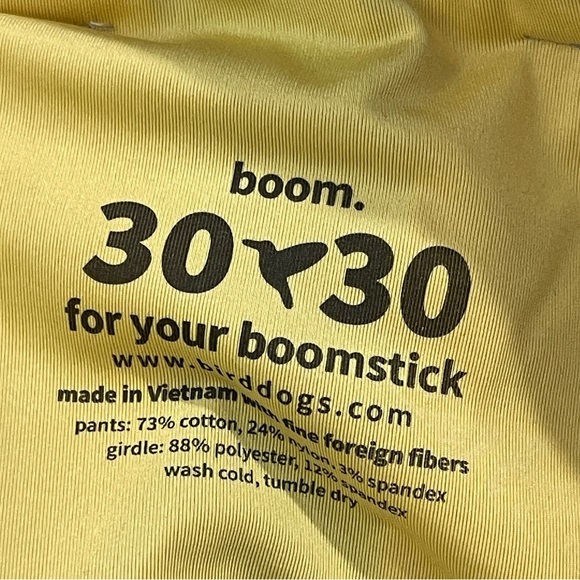 Bird Dogs Boom For Your Boomstick Performance Pants Men’s 30x30 Gray Stretch - Picture 6 of 6